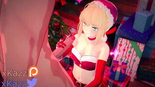 Making Love with Artoria on Xmas Eve