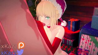 Making Love with Artoria on Xmas Eve