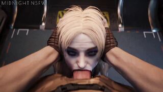 POV: Harley Quinn Asks You to Face Fuck Her [Midnightnsfw]