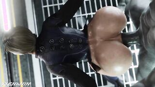 Jill Valentine Gets the Ultimate Anal Experience with Mr X