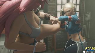 Get Your Game On: Cammy's Intense Encounter with Futanari Poison! [Spamgg69]