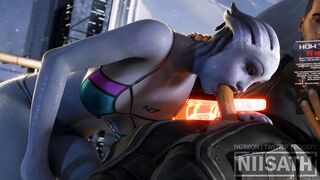 Liara T´Soni x MaleShep - Commander´s Preptime (720p)