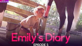 Emily's First Equine Cock Taste Experience - Emily's Diary - Episode 5 - Taste Test [Pleasuree3DX]