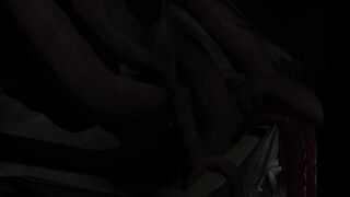 Lara Croft Captured & Tentacle Filled [JesterDusk]