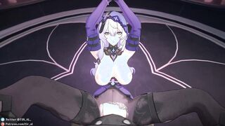 Honkai Impact Black Swan Tied Up & Filled with Creamy Delights [Tir_AL]