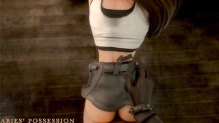 Tifa @ Work - Quickie behind the counter