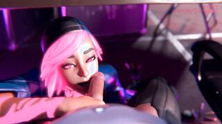 Get a Front Row Seat to Nitebeam's Sizzling Blowjob in Fortnite