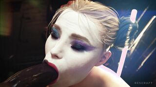 Harley Quin Sucking BBC POV (Facial)