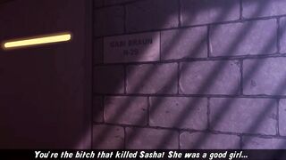 Breaking Gabi Braun in Prison Cell - Attack on Titan Anime