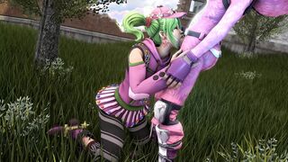 Fortnite Zoey Giving Blowjob to Cuddle Team Leader