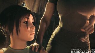 Extreme Futa Domination: Lara Croft Gets Used as a Sex Toy