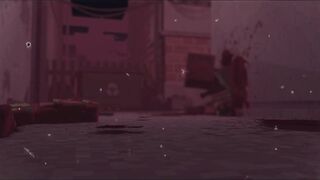 Zombie Invasion: Alex in Minecraft Porn Animation