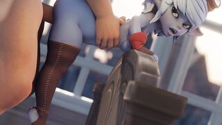 Petite 3D girl Tristana Used as Sex Toy