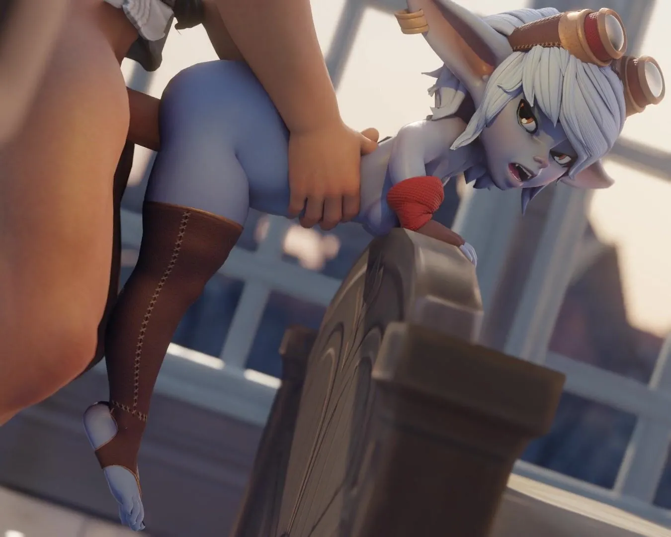 Petite 3D girl Tristana Used as Sex Toy