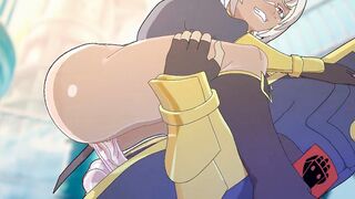 Blazblue Bullet Cartoon Sex Animation by Amplected