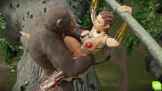 [TEASER] Tribal Woman Fucked by a Chimp with a Big Cock