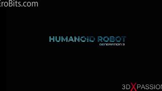 Humanoid Robot Gen 3. SciFi Android Futanari