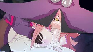 Blazblue Nine Boobjob & Blowjob With Happy Ending