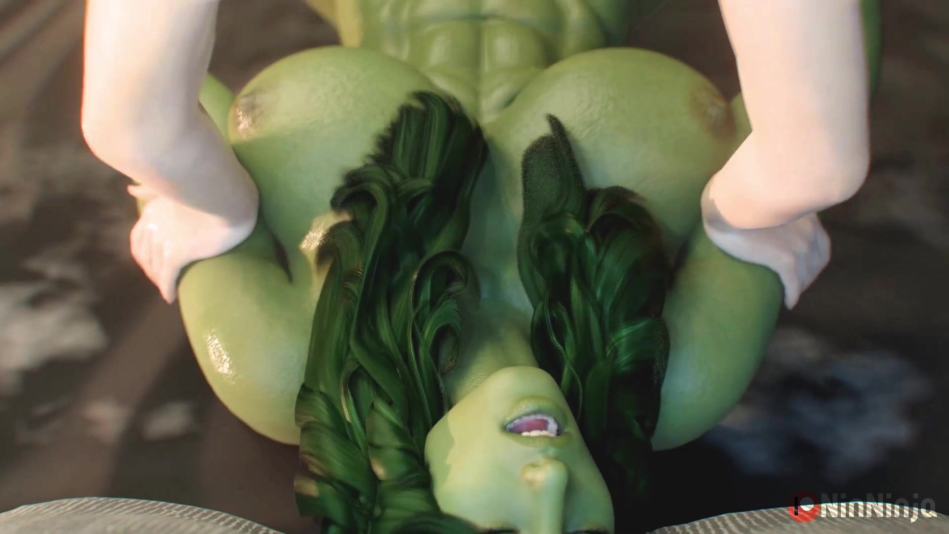 Anime Hulk Porn - Black Widow Meeting Futa She-Hulk After a Long Day