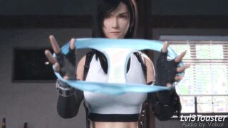 Tifa shows you her panties