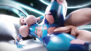 Samus Aran Making This Dude Cum Twice!