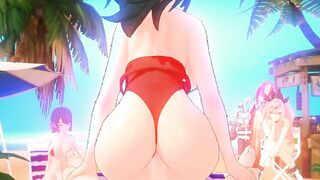 Zhu Yuan Beaching You Off - ZZZero Koikatsu Uncensored Hentai