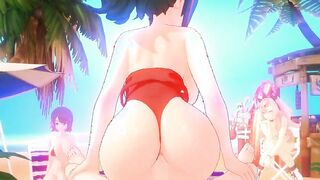 Zhu Yuan Beaching You Off - ZZZero Koikatsu Uncensored Hentai