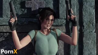 Lara Croft Tentacle Filled