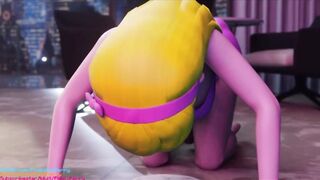 3D Cartoon Animated Dickgirls - Starfire & Raven Futanari XXX Compilation