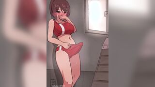 Anime Futanari Throbbing Handsfree Cumshot Ejaculation