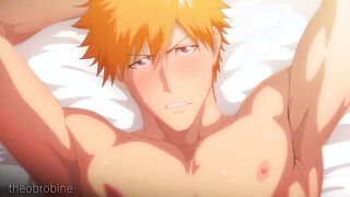 Yoruichi Shihōin × Ichigo Kurosaki - Bleach Hentai