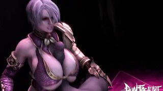 Soulcalibur Ivy Hands Free Big Tits Titjob