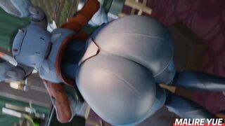 Overwatch Video Game Sluts Riding Big Dick - Hentai Music Video Compilation