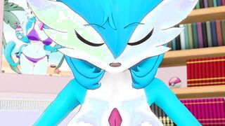 Cute Gardevoir Gardiehayden rides your dick... catgirl style?  (POV)