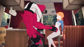 Ben 10 Gwen Tennyson Porn Video - Summer Heat WIP's by SkuddButt (ENG Sub)