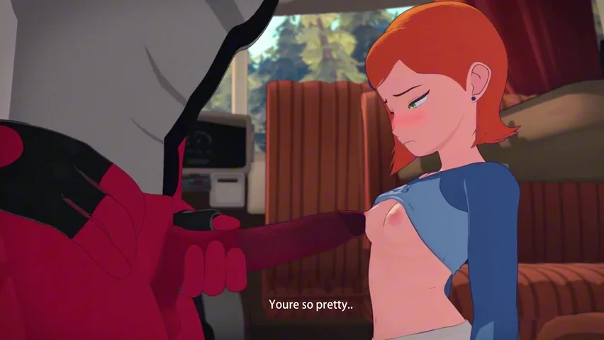 Ben 10 Pov Porn - Ben 10 Gwen Tennyson Porn Video - Summer Heat WIP's by SkuddButt (ENG Sub)