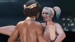 Harley Quinn Gets Good Futa Pounding