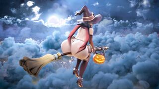 Big Ass Witch Mercy Late for Halloween