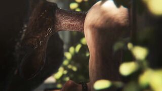 Fallout Monster Deathclaw on The Last Of Us Ellie (Full 3D Porn Animation)