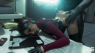 RESIDENT EVIL - ADA CAUGHT BY MR.X