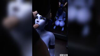 Widow Face Fucked