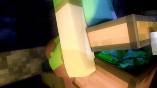 Alex at the Village - Minecraft Gameplay Sex Video