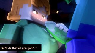 Alex at the Village - Minecraft Gameplay Sex Video