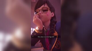 Using your phone in class, Dva needs some discipline