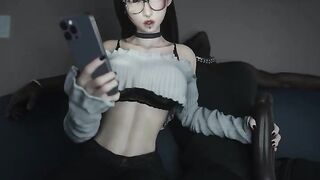 Tifa at House Party